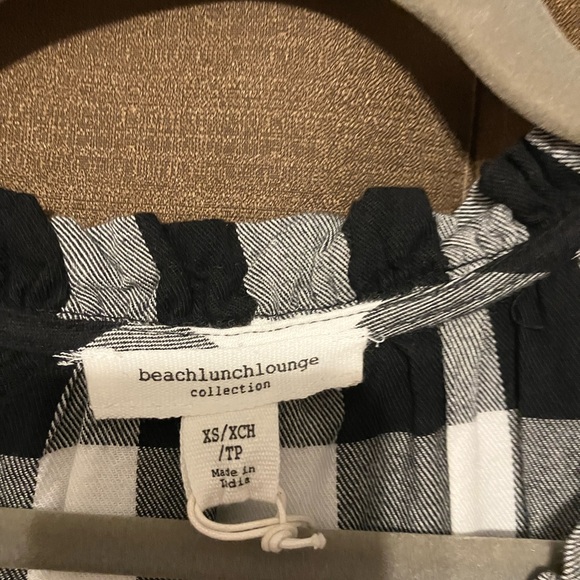 BeachLunchLounge Buffalo Check Flannel Dress - Picture 4 of 8